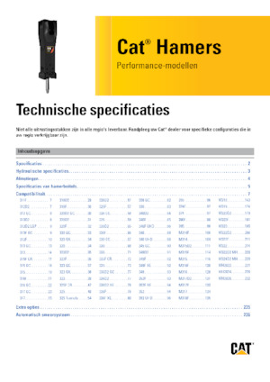 Hydraulische brekers Caterpillar H120 S