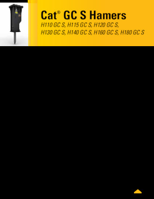 Hydraulische brekers Caterpillar H140GC S 