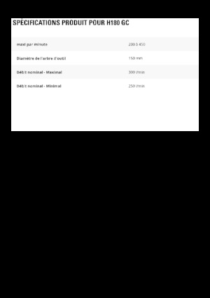 Hydraulische brekers Caterpillar H180 GC