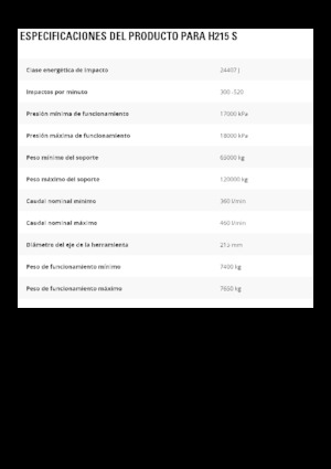 Hydraulische brekers Caterpillar H215 S