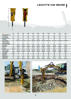 Hydraulische brekers OSA Demolition Equipment HB 1500