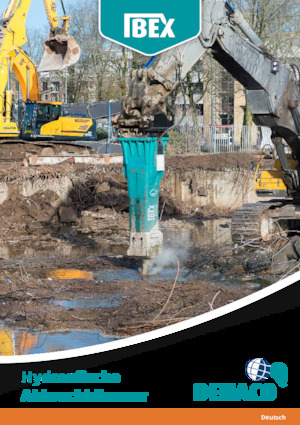 Hydraulische brekers Dehaco IBEX 135GS