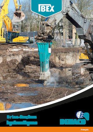 Hydraulische brekers Dehaco IBEX 135GS