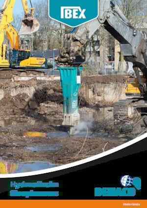Hydraulische brekers Dehaco IBEX 400GS