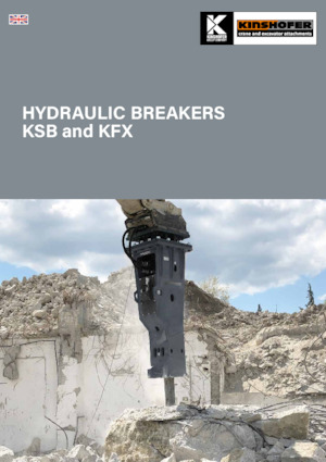 Hydraulische brekers Kinshofer KFX 29