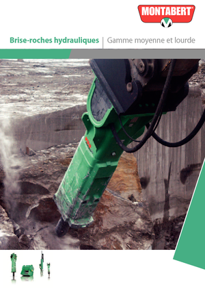 Hydraulische brekers Montabert V 1200