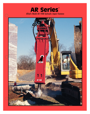 Hydraulische brekers Allied AR 140 B
