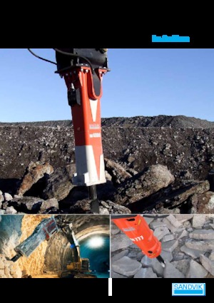 Hydraulische brekers Sandvik BR 825