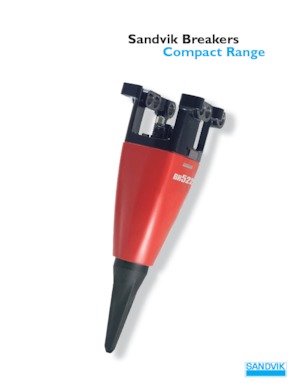 Hydraulische brekers Sandvik BR522