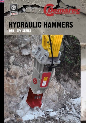 Hydraulische brekers Demarec DFX-80
