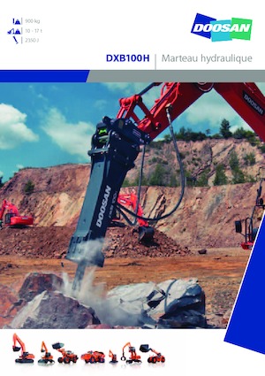 Hydraulische brekers Doosan DXB100H