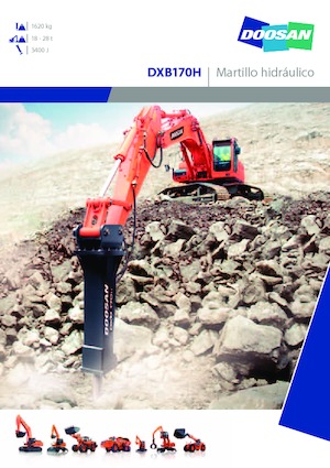 Hydraulische brekers Doosan DXB170H
