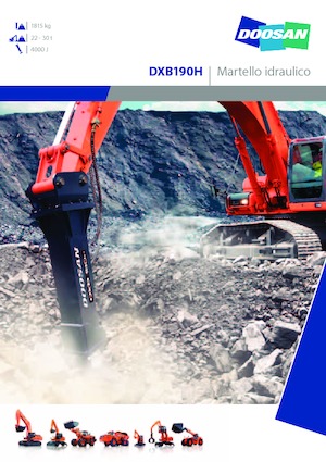 Hydraulische brekers Doosan DXB190H