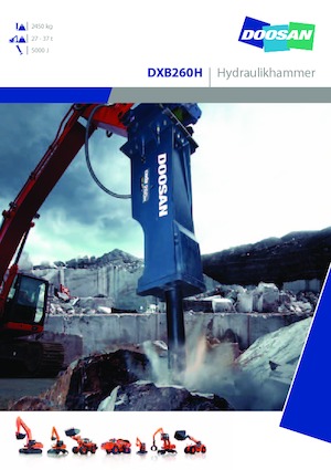 Hydraulische brekers Doosan DXB260H