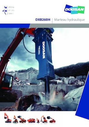 Hydraulische brekers Doosan DXB260H