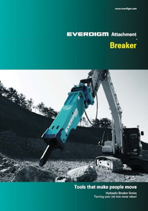 Hydraulische brekers Everdigm EHB25 SA