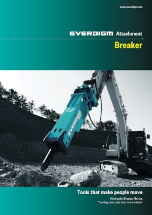 Hydraulische brekers Everdigm EHB03