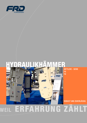 Hydraulische brekers FRD F6LN