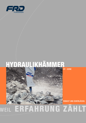 Hydraulische brekers FRD F 35 XP