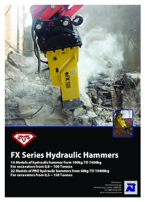 Hydraulische brekers Hydra Ram FX-40