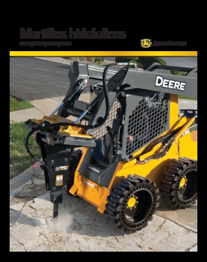 Hydraulische brekers John Deere Construction HH80C