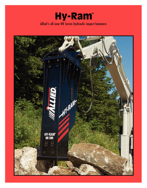 Hydraulische brekers Allied HR 470
