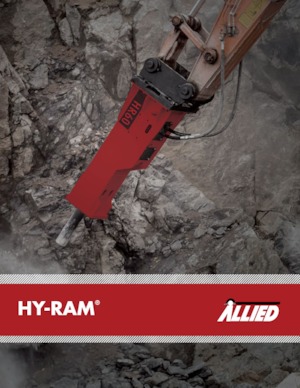Hydraulische brekers Allied HR33