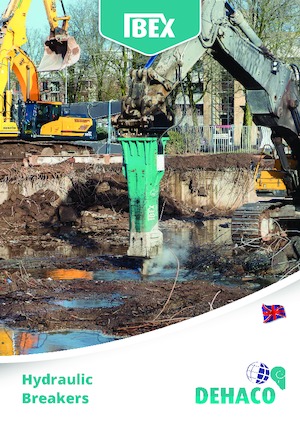 Hydraulische brekers Dehaco IBEX 135GS