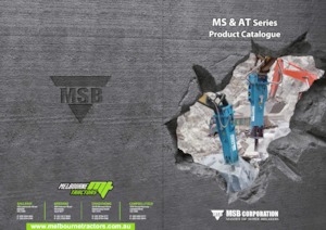 Hydraulische brekers MSB MS 200 H