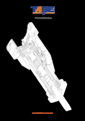 Hydraulische brekers TABE MT 145 