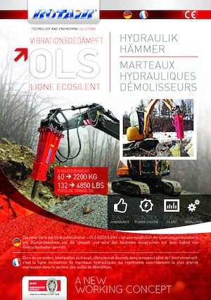 Hydraulische brekers Rotair OLS 95