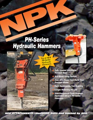 Hydraulische brekers NPK PH-4