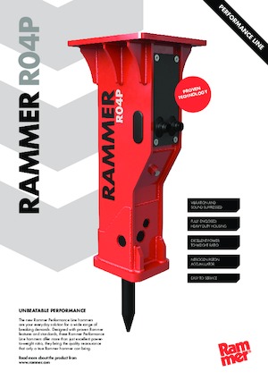 Hydraulische brekers Rammer R04P