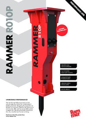 Hydraulische brekers Rammer R10P