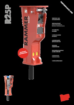 Hydraulische brekers Rammer R45P