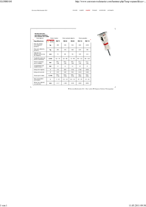 Hydraulische brekers Globram RM 115