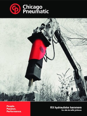 Hydraulische brekers Chicago Pneumatic RX2