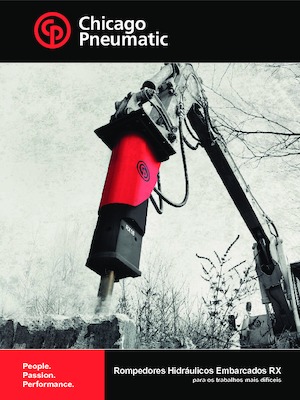 Hydraulische brekers Chicago Pneumatic RX2