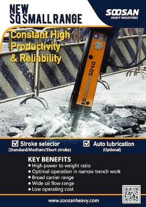 Hydraulische brekers Soosan SQ50
