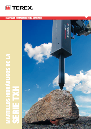 Hydraulische brekers Terex TXH 1400 S