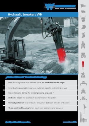 Hydraulische brekers WIMMER WH 10