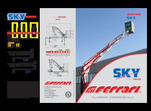 Hydraulische laadkranen Ferrari® 058D A4 