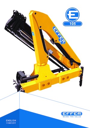 Hydraulische laadkranen Effer 105 3S