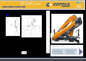 Hydraulische laadkranen COPMA 2000 108.4sc