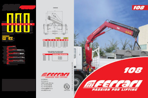 Hydraulische laadkranen Ferrari® 108 A5 