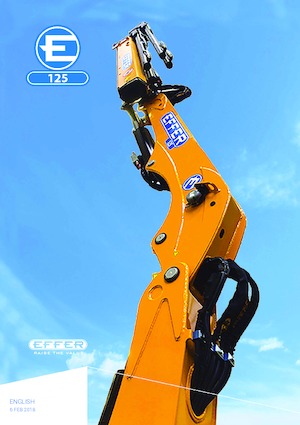 Hydraulische laadkranen Effer 125 4S