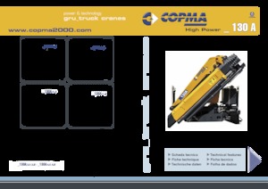 Hydraulische laadkranen COPMA 2000 130A.3 J2
