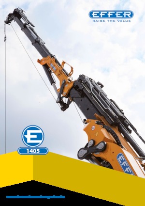 Hydraulische laadkranen Effer 1405 9S