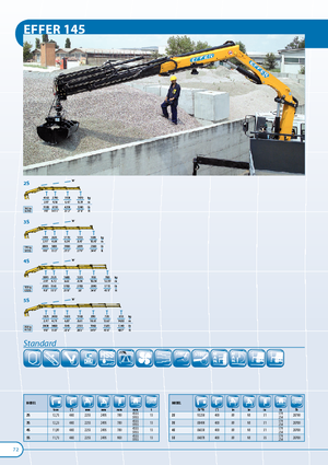 Hydraulische laadkranen Effer 145.11 2S