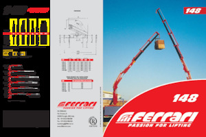 Hydraulische laadkranen Ferrari® 148 A4 